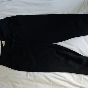 Aritzia Wilfred Black Cropped Pants